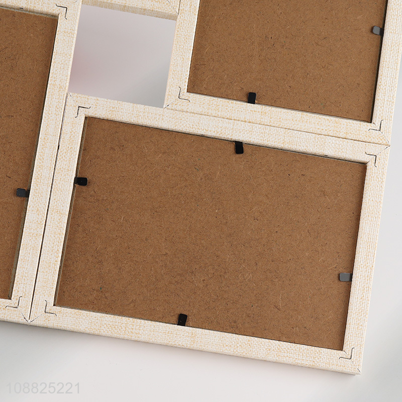 Yiwu market mdf rectangle family couple photo frame for decoration