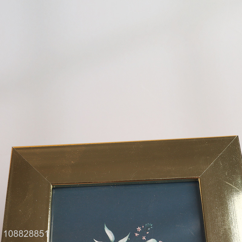 Factory Price Plastic Picture Frame Desktop Photo Frame