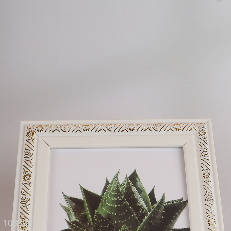 Wholesale Plastic Photo Frame for Home Desktop Decoration