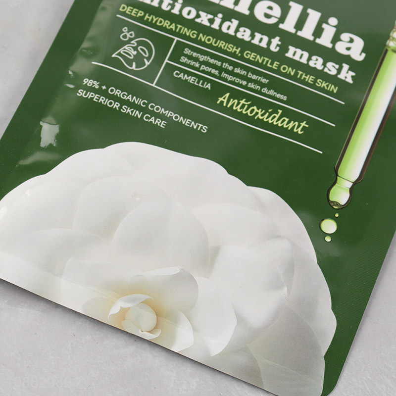 Best selling skin care deep cleaning camellia antioxidant mask