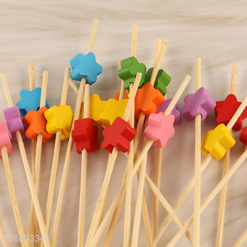 Good quality tabletop decoration fruit sticks for sale