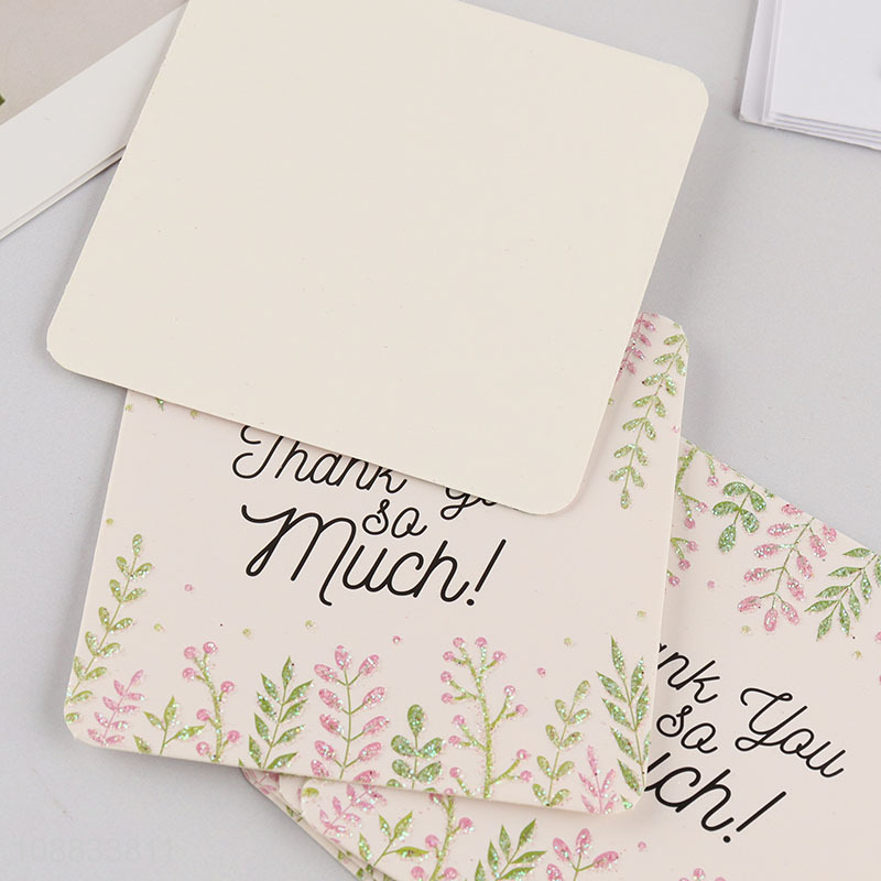 China factory 6pcs greeting card with envelopes