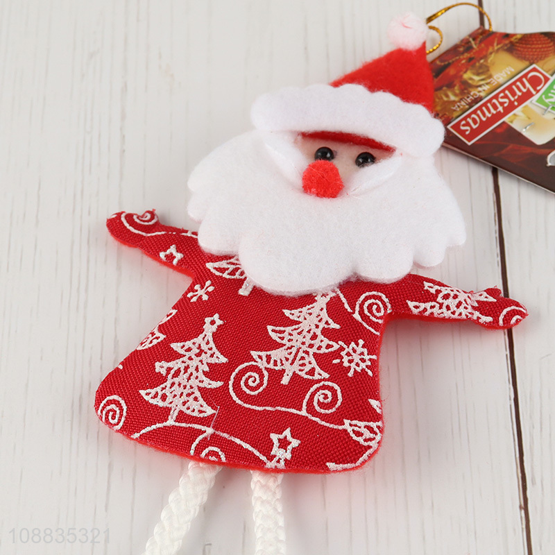 China factory santa claus christmas hanging ornaments