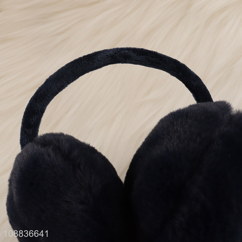 Good quality winter warm plush earmuffs for outdoor