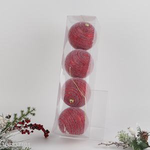 Wholesale 4pcs Christmas balls set Christmas hanging decoration