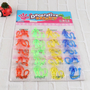 New Product 20 Pieces Strechy Sticky Toy Sticky Humans