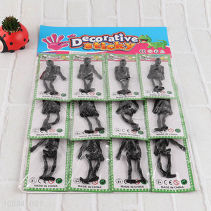 Factory Price 12 Pieces Strechy Sticky Toy Sticky Skeletons