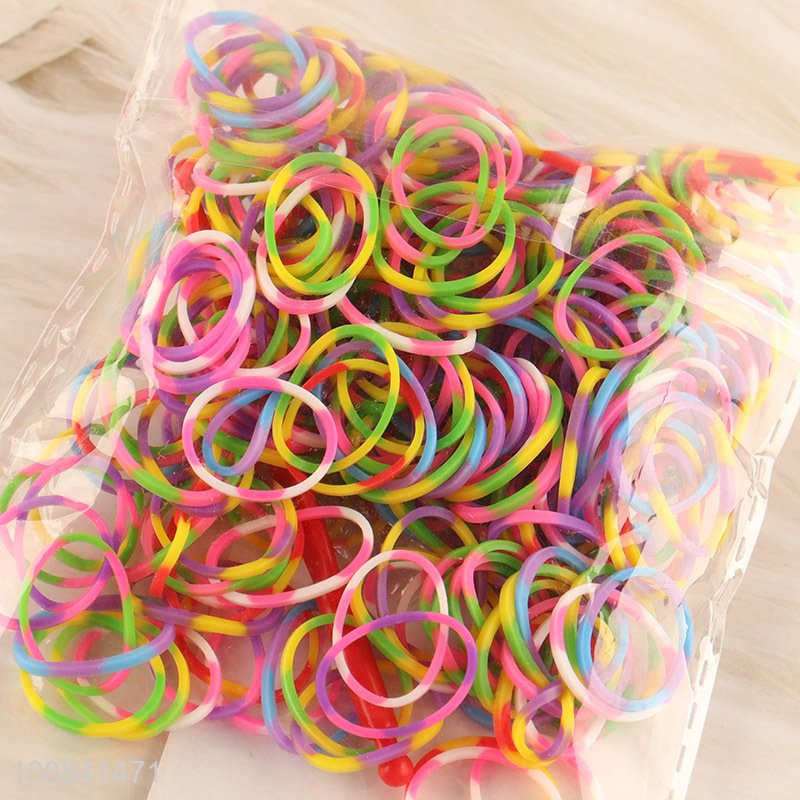 New product 300-count elastic rubber bands stretch hair bands