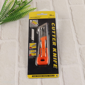 Wholesale Auto-Lock Non-Slip Snap Off Utility Knife Box Cutter