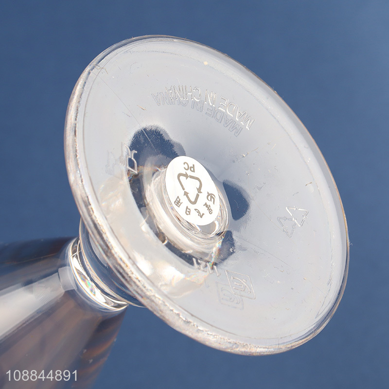 Popular Product Acrylic Wine Glasses Plastic Juice Glasses