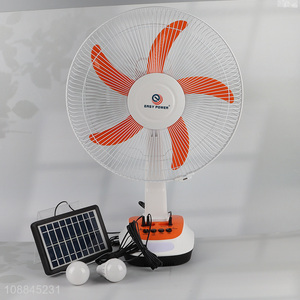 Most popular solar table fan portable mini solar panel fan for sale