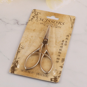 Most popular orchid scissors cross embroidery thread head scissors