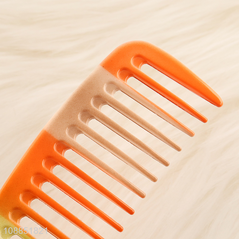 Factory supply wide tooth combs detangling combs for women girls