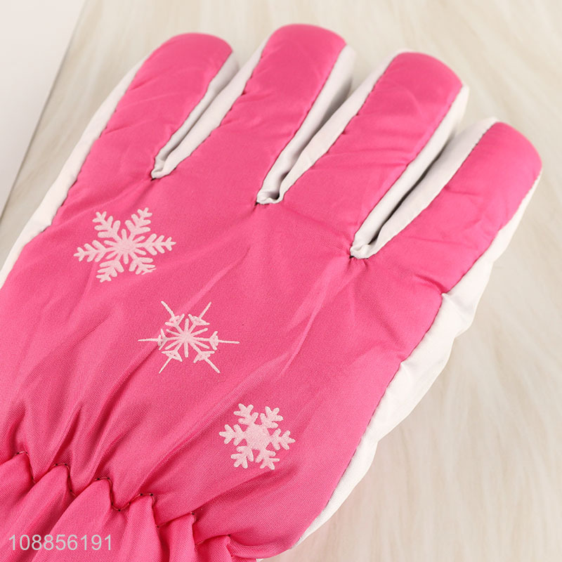 China imports winter snow ski gloves for kids boys girls