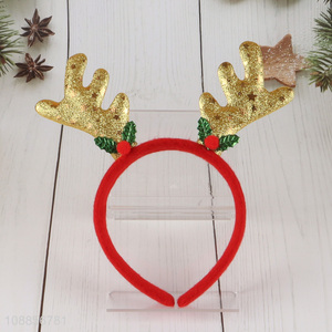 New product elk hair hoop hair accesso for christmas decoration