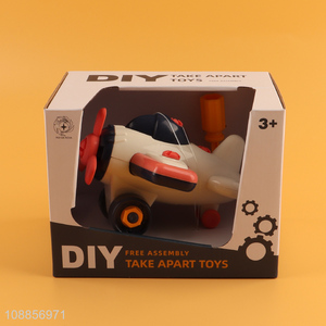 China products free assembly take apart <em>toys</em> <em>diy</em> plane model <em>toys</em>