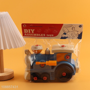 Hot items <em>diy</em> train free assembly take apart <em>toys</em> for children