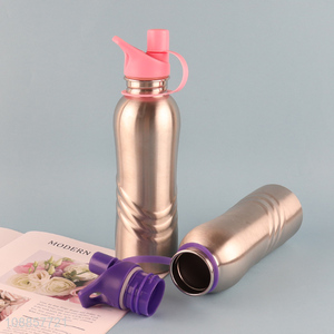 New Arrival 750ML Lightweigh Stainless Steel Sports Water Bottle
