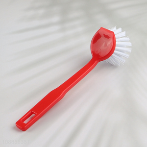 Top quality reusable long handle pot brush dish brush