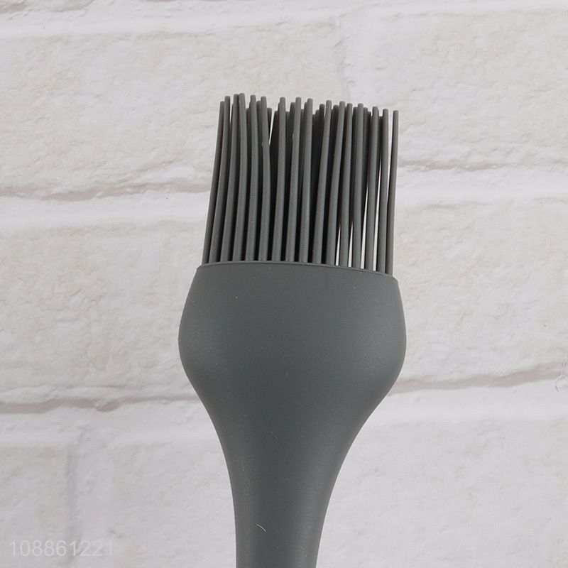 Latest design silicone durable oil brush barbecue brush