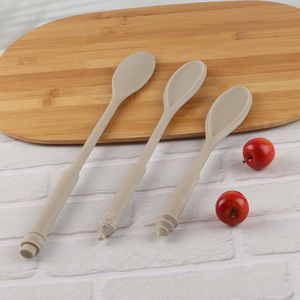 Online wholesale 3pcs plastic salad spoon set for stirring mixing