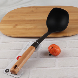 Good quality heat resistant soup spoon nonstick kitchen utensils