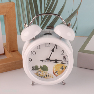 Most popular white students table clock digital clock alarm clock