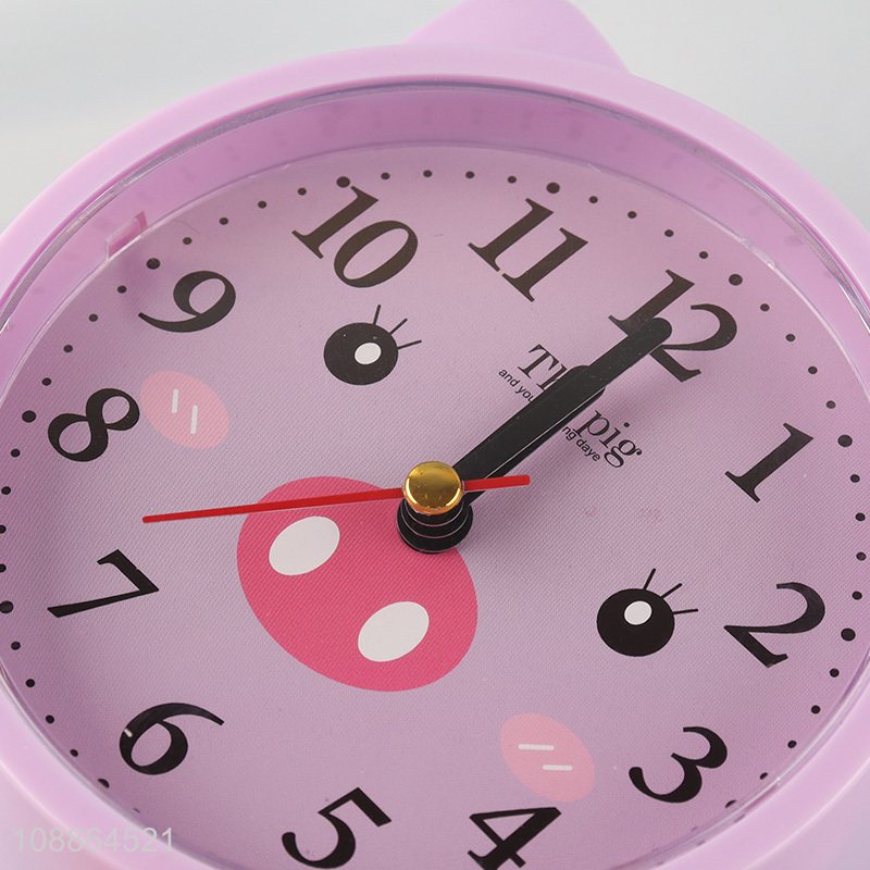 New product cartoon students lazy alarm clock desk clock for sale