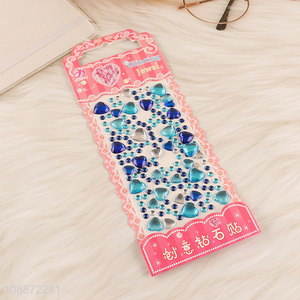 Top quality decorative diy children diamond stickers