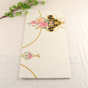 Good quality flower waterproof oil proof wall sticker wall paper