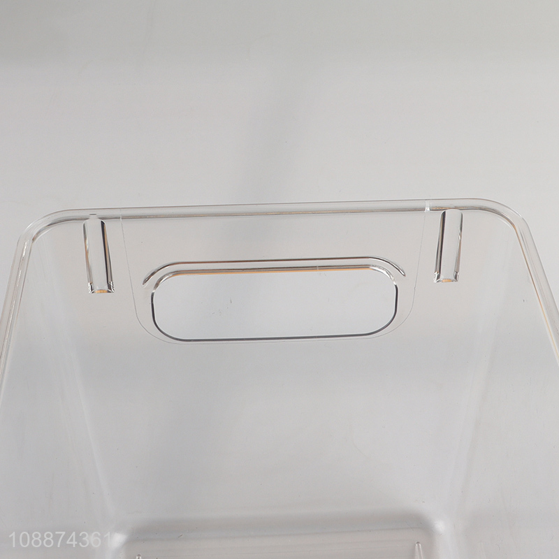 Hot selling unbreakable plastic storage bin refrigerator food containers