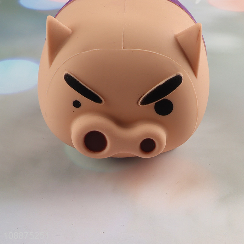 New product cute cartoon pig silicone coin purse waterproof coin pouch