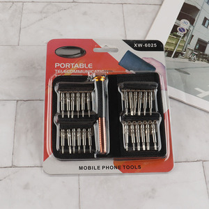 Hot sale portable telecommunication tool 25 PCS repair kit tools