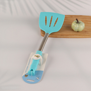 Top sale kitchen utensils silicone slotted spatula for cooking