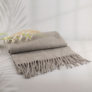 Wholesale Unisex Winter <em>Scarf</em> Warm Knit Pashmina Shawls for Cold Weather