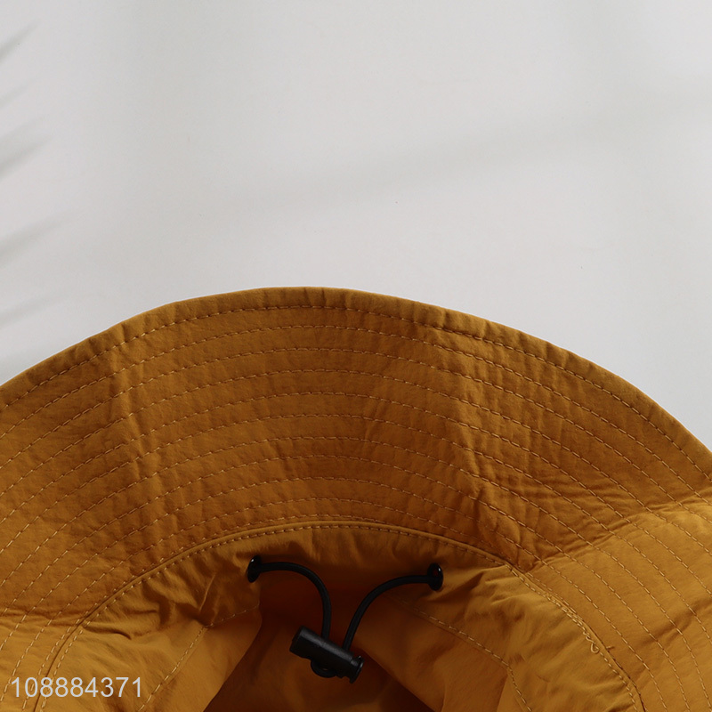 Good quality outdoor foldable quick drying bucket hat for men women