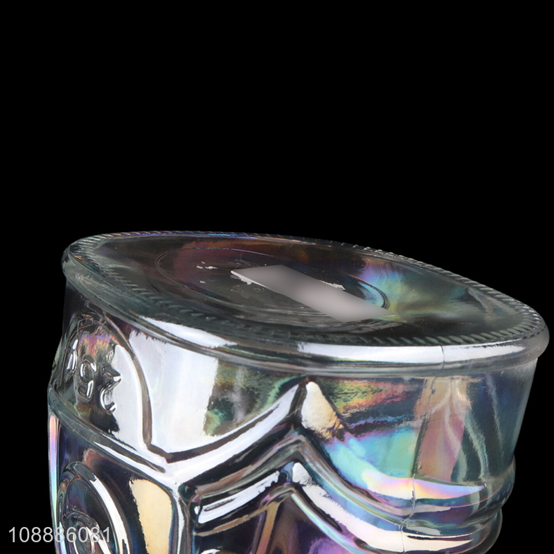 Hot items clear glass home kitchen storage jar with lid