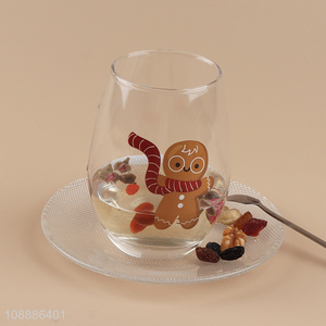 Hot selling christmas series wine glasses water cup drinking cup