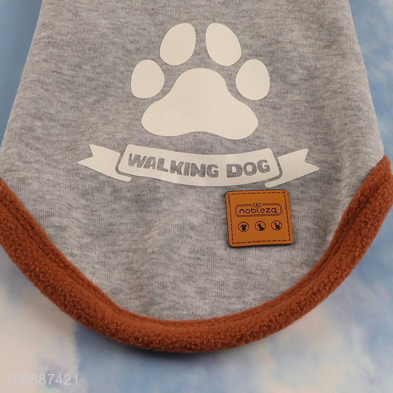 Online Wholesale Pet Dog Clothes Dog Hoodie Fall Winter Dog Jacket