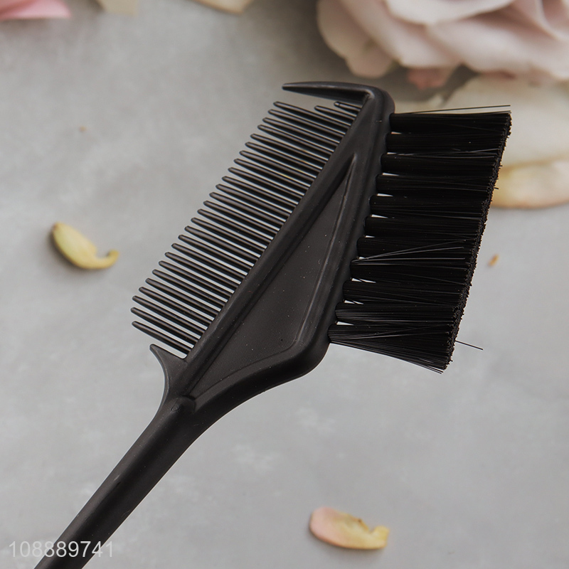 Hot selling soft bristles double sided hair dye brush