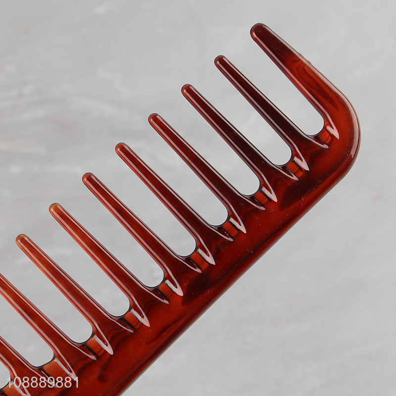 Hot selling wide toothed hair styling comb barber comb