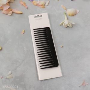 Hot selling wide toothed hair styling comb detangling comb