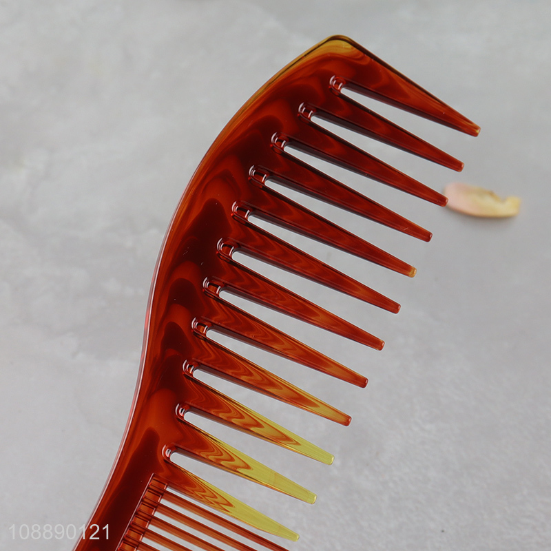 New product wide tooth & fine tooth comb hairstyling comb