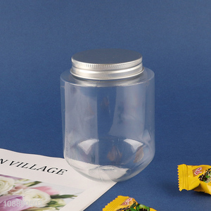 New product 290ml wide mouth food storage jar with aluminum lid