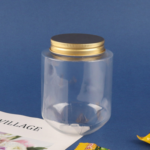 Good quality 290ml plastic food storage jar for peanut dried flower