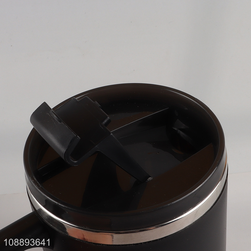 New arrival black stainless steel water cup coffee cup