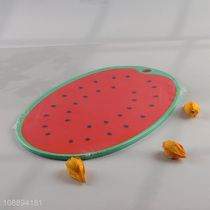 China supplier watermelon shape kitchen chopping block cutting board