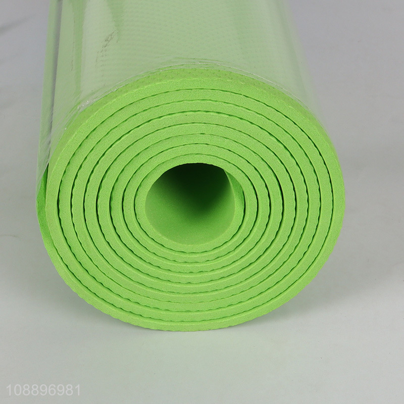 New product green eva yoga mat sports fitness mat