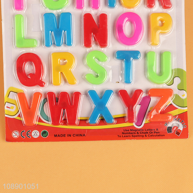 Yiwu market baby early education magnetic alphabet set toys