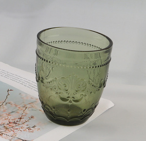 New arrival green <em>glass</em> unbreakable drinking <em>cup</em> water mug for sale